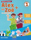 Alex et Zoe - ниво 1 (A1.1): Учебник по френски език за 1. и 2. клас + CD-ROM Nouvelle edition - помагало