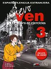 Nuevo Ven - ниво 3 (B2 - B2+): Учебна тетрадка по испански език за 10. клас + CD 1 edicion - учебник