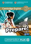 Prepare! - ниво 2 (A2): Presentation Plus - DVD-ROM с материали за учителя по английски език First Edition - книга за учителя