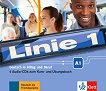Linie - ниво A1: 4 CD с аудиоматериали по немски език - помагало