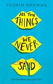 All The Things We Never Said - 