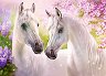 Бели коне - Пъзел от 300 части на Анна Лакисова от колекцията "Premium" - пъзел