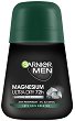 Garnier Men Magnesium Ultra Dry Anti-Perspirant Roll-On - Мъжки ролон против изпотяване от серията Magnesium Ultra Dry - 