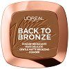 L'Oreal Back To Bronze Gentle Matte Bronzing Powder - Бронзираща пудра за лице с матов ефект - 