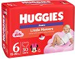  Huggies Little Movers Pants Girl 6 - 30 ,   15-25 kg,       - 