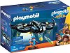Детски конструктор - Playmobil Роботитрон с дрон - От серията "Playmobil - Филмът" - 