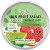 Nature of Agiva Roses Fruit Salad Nourishing Sugar Scrub - Захарен скраб за лице и тяло с лайм, грейпфрут и мента - 