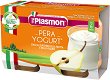 Пюре от йогурт с круши Plasmon - 2 x 120 g, за 6+ месеца - 