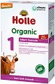 Адаптирано био мляко за кърмачета Holle Organic 1 - 400 g, за новородени - 
