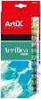 Акрилни бои MP Artix - 12 цвята x 12 ml - 