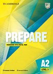 Prepare - ниво 3 (A2): Учебна тетрадка по английски език + онлайн материали Second Edition - учебник