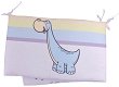 Обиколник за бебешко легло Babyhome Dino - За легла 60 x 120 cm - 