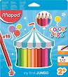 Цветни моливи Maped Jumbo
