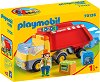 Детски конструктор - Playmobil Самосвал - От серията Playmobil: 1.2.3 - 