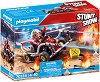 Детски конструктор Playmobil - Противопожарен автомобил - Oт серията Stunt Show - 
