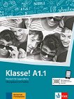 Klasse! - ниво А1.1: Учебна тетрадка по немски език - учебник