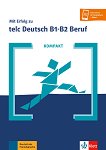 Mit Erfolg zu telc Deutsch - ниво B1 - B2: Книга с тестове по немски език + онлайн материали - 