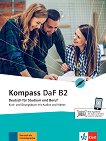 Kompass DaF - ниво B2: Учебник и учебна тетрадка по немски език - учебник