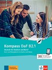 Kompass DaF - ниво B2.1: Учебник и учебна тетрадка по немски език - учебник