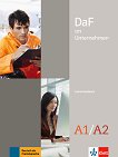 DaF im Unternehmen - ниво A1 - A2: Книга за учителя по бизнес немски език - продукт