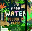 Книжка за оцветяване с вода - Динозаври - детска книга