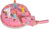 Дървена торта за рязане Moni - Happy Birthday - 