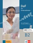 DaF im Unternehmen - ниво B2: Комплект от учебник и учебна тетрадка по бизнес немски език - учебник