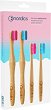 Nordics Family Pack Bamboo Toothbrushes - 
