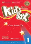 Kid's Box - ниво 1: 4 CD с аудиоматериали по английски език Updated Second Edition - книга за учителя
