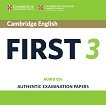 Cambridge English First 3: 2 CD      - 