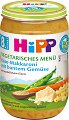 Био пюре от макарони със сирене и зеленчуци HiPP - 