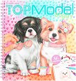 Топ модел: Кученца - книжка за оцветяване - детска книга