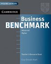 Business Benchmark:       Advanced:    - 