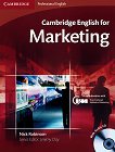 Cambridge English for Marketing:       B1 - B2:    + CD - 