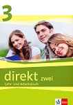 Direkt zwei - ниво 3 (B1): Учебник и учебна тетрадка за 11. клас + 2 CD Учебна система по немски език - учебна тетрадка