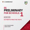 Preliminary for Schools 1 -  B1: CD      Second Edition - 