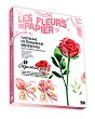 Създай сам хартиени цветя Josephin - Страстна роза - Творчески комплект от серията Цветя от хартия - 