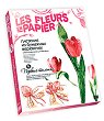Създай сам хартиени цветя Josephin - Пролетно лале - Творчески комплект от серията Цветя от хартия - 