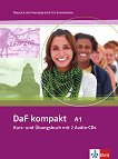 DaF kompakt: Учебна система по немски език Ниво A1: Учебник и учебна тетрадка в едно + 2CD - учебник
