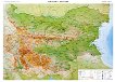 Административна карта на Република България Природногеографска карта на Република България - 