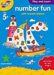 Galt:   -     Number fun - book with reward stickers - 