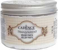 Прозрачна релефна паста CADENCE - 150 ml -