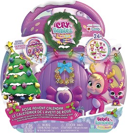 Адвент календар IMC Toys - Рози - От серията Cry Babies - 
