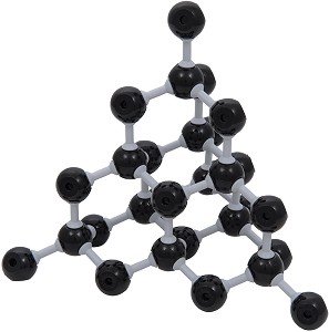 Модел Строеж на молекулата на диамант -