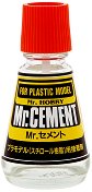 Лепило за пластмасови модели и макети - Mr. Cement - релса