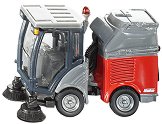 Метална количка Siku - Камион за почистване на улици - играчка