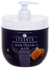 Leganza Hair Cream Mask With Royal Jelly - 
