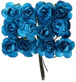 Сини цветя за декорация