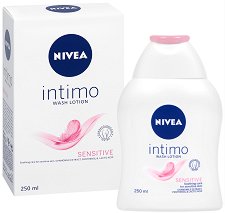 Nivea Intimo Sensitive Wash Lotion - мокри кърпички