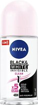 Nivea Black & White Clear Anti-Perspirant Roll-On - ролон